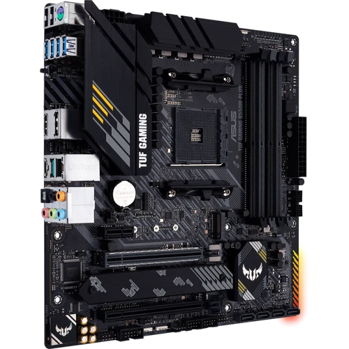 ASUS TUF GAMING B550M-PLUS: Оперативна пам'ять 4xDDR4 4800 МГц, до 128 ГБ