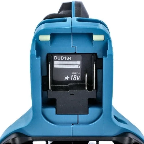 Садова повітродувка Makita DUB184Z (без АКБ): Швидкість повітряного потоку, км / год 187