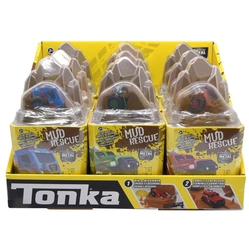 Игрушка набор Tonka Машинка с массой для лепки 4 вида в ассортименте (06051) фото 5