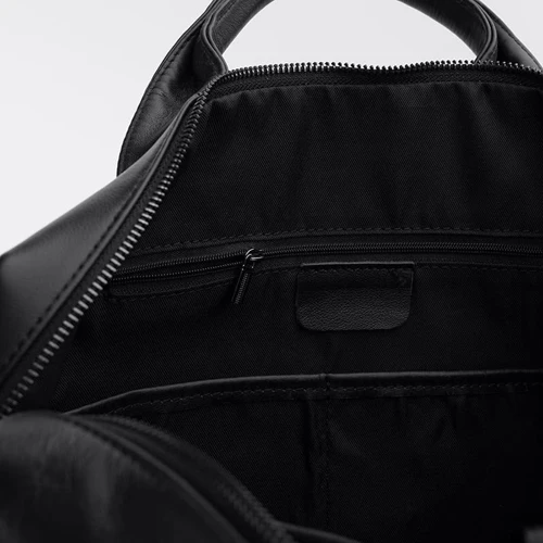 Mужская сумка мессенджер Ricco Grande черная (K19005-black): Фактура Матовая, Гладкая