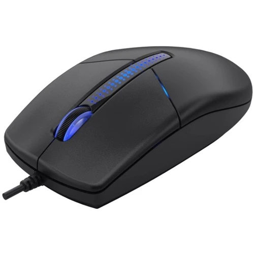 Мышь A4Tech N-530S USB Black: Эргономика симметричная для левшей