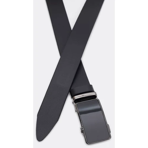 Чоловічий ремінь Borsa Leather чорний (125v1genav42-black): Стать Мужской