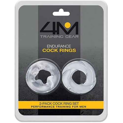 Ерекційне кільце 4M Endurance Cock Rings, 2 Pack