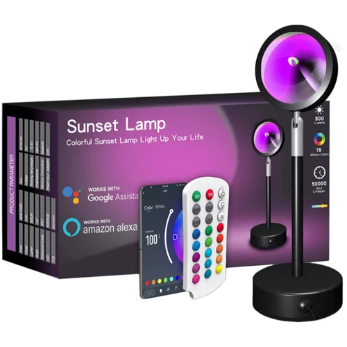 Проекционная светодиодная лампа Inspire RGB LXY-462 10W Bluetooth