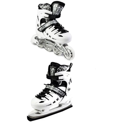 Ролики-коньки Scale Sport 2in1. White (размер 29-33): Цвет белый
