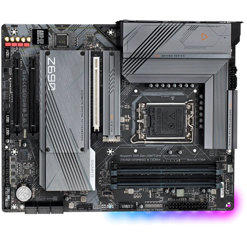 Gigabyte Z690 GAMING X DDR4: Оперативная память 4xDDR4 5333 МГц, до 128 ГБ