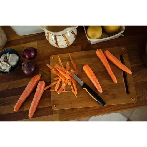 Нож Fiskars FF для овощей прямой 8 см (1057544): Для овощей / для чистки 8 см