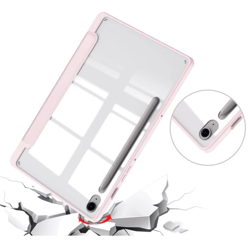 Аксесуар для планшетних ПК BeCover Case Book Soft Edge з Pencil Mount Pink для Samsung X710 Galaxy Tab S9 / X510/X516B Galaxy Tab S9 FE (710442) фото 4