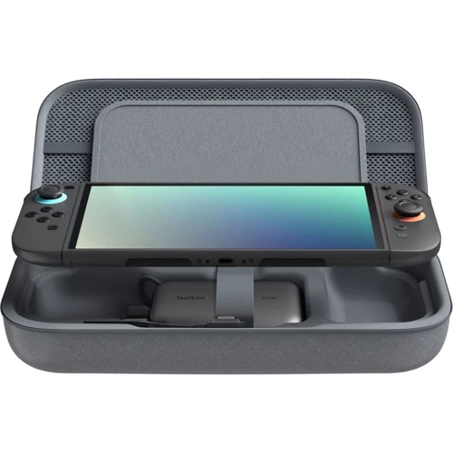 Аксессуар для приставок Чехол Belkin с аккумулятором 10000мАч для Nintendo Switch 2 Charcoal (ENA001HQCH-V2)