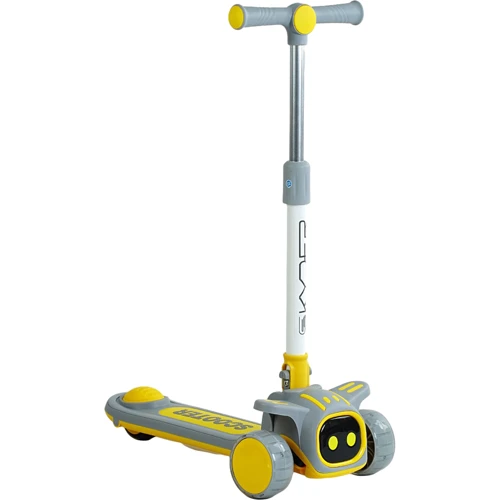 Самокат триколісний Skyper сірий (RD-0387)