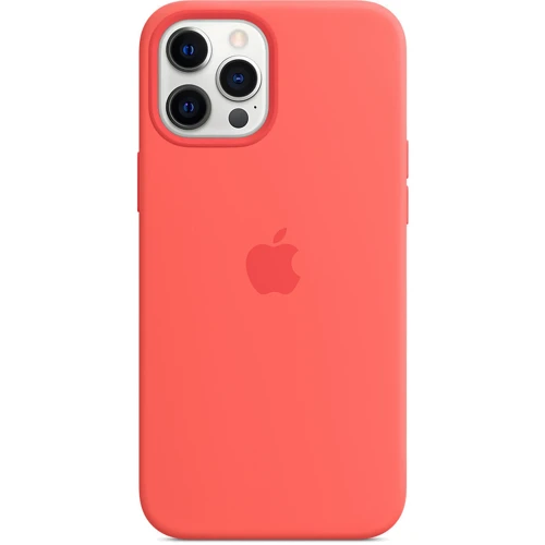 Чохол для iPhone Apple Silicone Case with MagSafe Pink Citrus (MHL93) for iPhone 12 Pro Max: Колір рожевий
