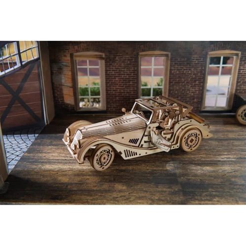 Механический 3D пазл Спорткар Ловкая мышь (70202)