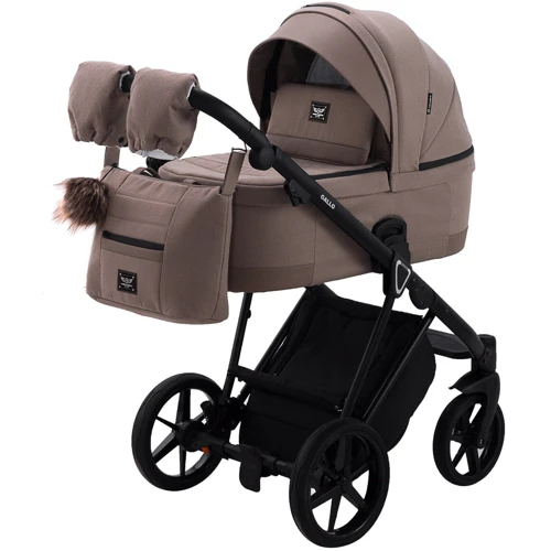 Коляска 2 в 1 Adamex Gallo Thermo GA-7 cappuccino фото 12