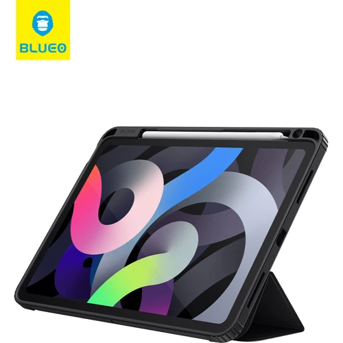 Аксессуар для iPad Blueo Ape Case with Leather Sneath with Pencil mount Black for iPad Pro 12.9" (2020-2021): Цвет черный