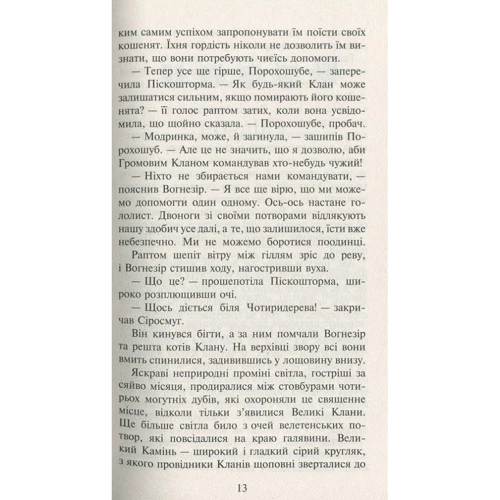Ерін Гантер: Коті-вояки. Нове Пророцтво. Книга 3. Світанок: Кількість сторінок 352