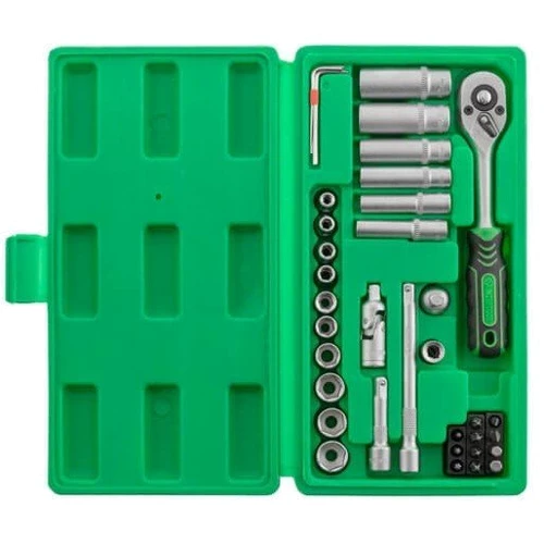 Набор инструментов 36шт, 1/4" Intertool (ET-6036SP) фото 4