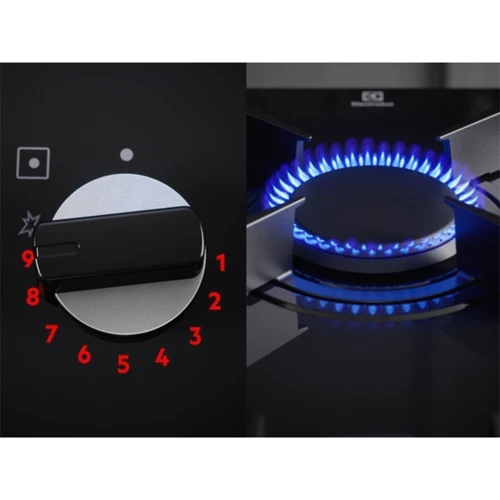 Варочная поверхность Electrolux KGG643753K: Количество конфорок 4