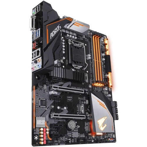 GIGABYTE H370 AORUS GAMING 3 WIFI: Оперативна пам'ять 4x DDR4 2666 МГц, до 64 ГБ