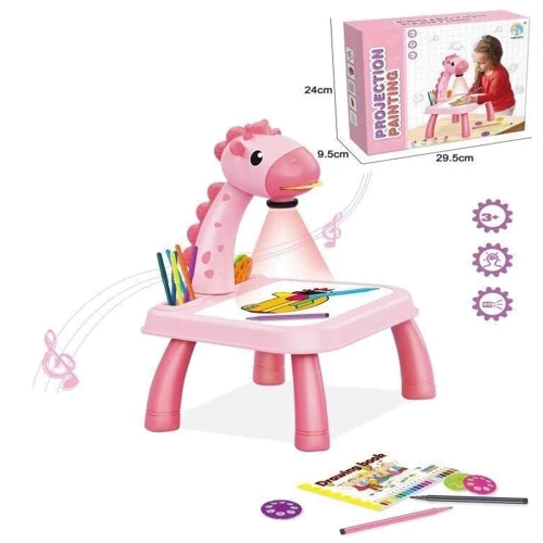 Столик для малювання Projection Painting з рожевим проектором (2021-6 A/6): Виробник Projection Painting