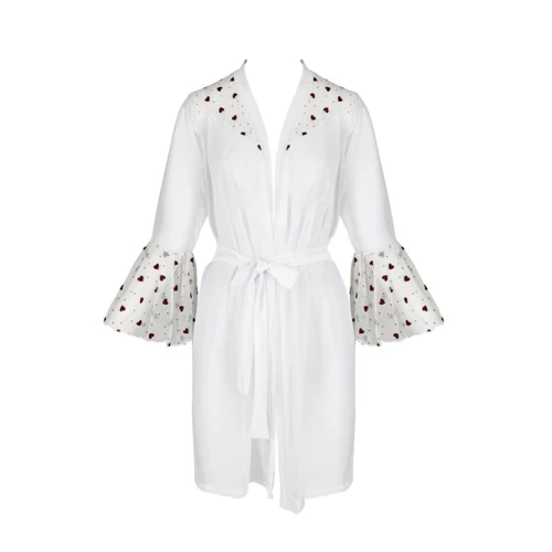 Пеньюар Passion LOVELIA PEIGNOIR white XXL/XXXL