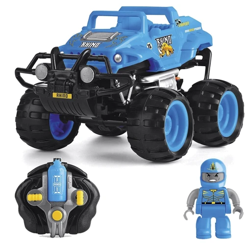 Автомобиль Monster Smash-Ups Crash Car Носорог, синий (TY5873C-1)