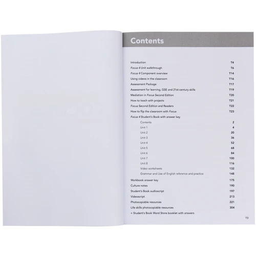 Focus 4 Teacher's Book: ISBN 978-1-292-30194-5