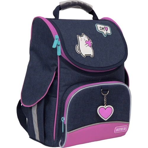 Рюкзак школьный каркасный Kite Education Insta-cat K21-501S-5 (LED) фото 12