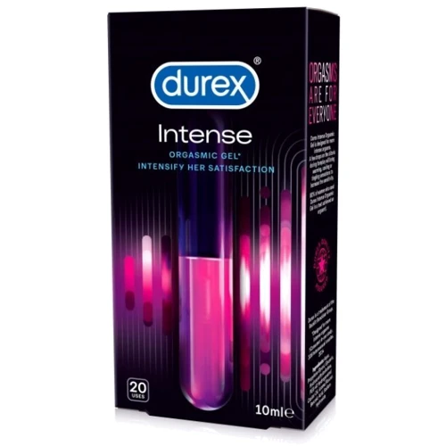 Акционный набор для влюбленных Durex Презервативы латексные со смазкой Intense Orgasmic № 12 + Интимный гель-смазка, INTENSE ORGASMIC 10 ml