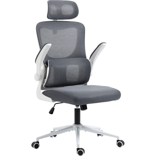 Крісло GT Racer X-5728 White/Gray фото 2