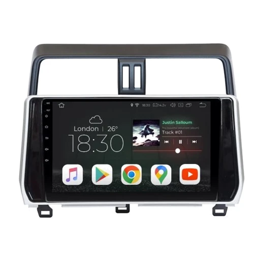 

Штатная магнитола Gazer CM6510-J150N Toyota Prado 2019+