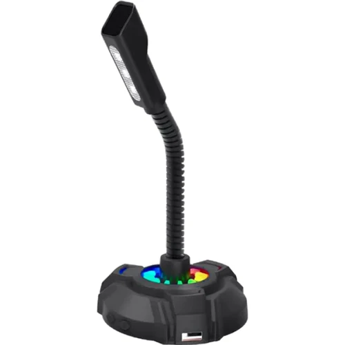 Микрофон HP DHP-1100C RGB 3.5 mm+USB Black (DHP-1100C)