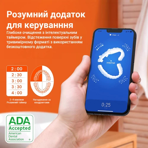 Зубная щетка Bitvae Smart S2 E-Toothbrush Pink (BVS2-p) фото 4