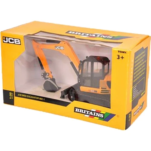 Модель Britains JCB 86C-1 1:32 (43013): Масштаб 1:32