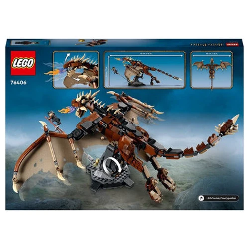 Конструктор LEGO Harry Potter Венгерский хвосторогий дракон (76406): Рекомендуемый возраст 10+