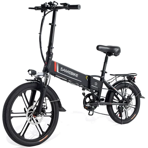 Электровелосипед SAMEBIKE 20LVXD30-II (350 Вт, 10 А/ч, 48 В), колеса 20", черный: Емкость батареи, ВтЧ 480