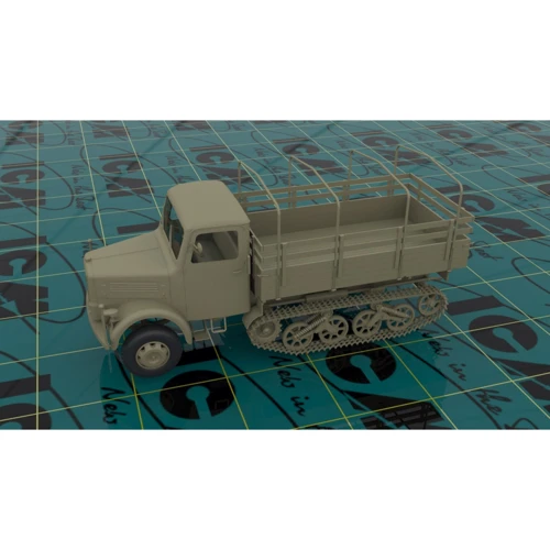 Німецький напівгусеничний автомобіль KHD S3000 / SS M Maultier, 2 МВ WWII German Semi-Tracked Truck KHD S3000 / SS M Maultier (ICM35453): Тип моделі вантажівка