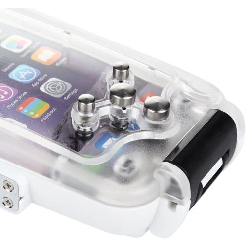 Чехол для iPhone BeCover Underwater Box White for iPhone 5/5S (702534): Материалы пластик