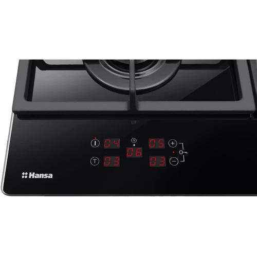 Варочная поверхность Hansa BHKS651599: Рабочая поверхность стекло (закаленное)