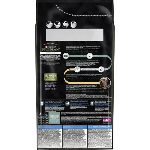 Сухой корм Pro Plan LiveClear Sterilised Snr. для стерилизованных котов и кошек +7 с индейкой 1.4 кг (7613287232731): Возраст Взрослые