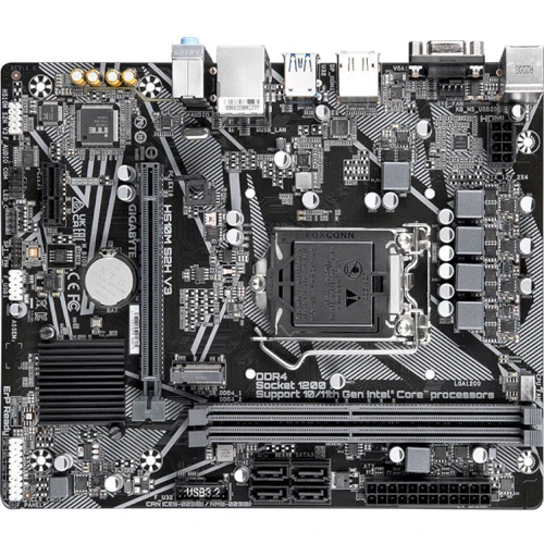 Gigabyte H510M S2H V3: Разъемы на задней панели USB 3.0 (USB 3.1 Gen 1), USB 3.1 Gen 2
