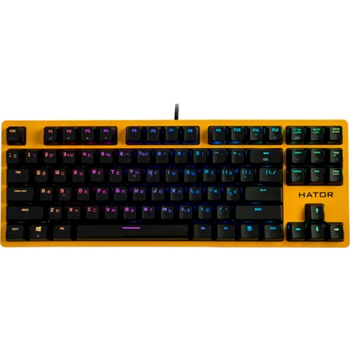 Клавиатура Hator Rockfall EVO TKL Optical ENG/ UKR/ RUS (HTK-632)