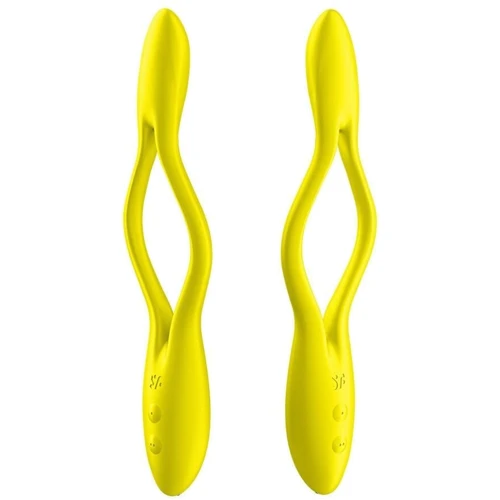 Универсальный гибкий вибратор для пар Satisfyer Elastic Game Yellow