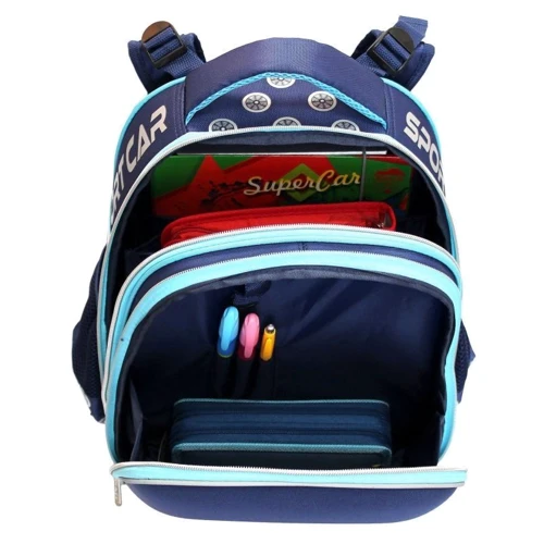 Ранец CLASS 9821 Sport Car, 39x28x21см: Пол ребенка Для мальчиков