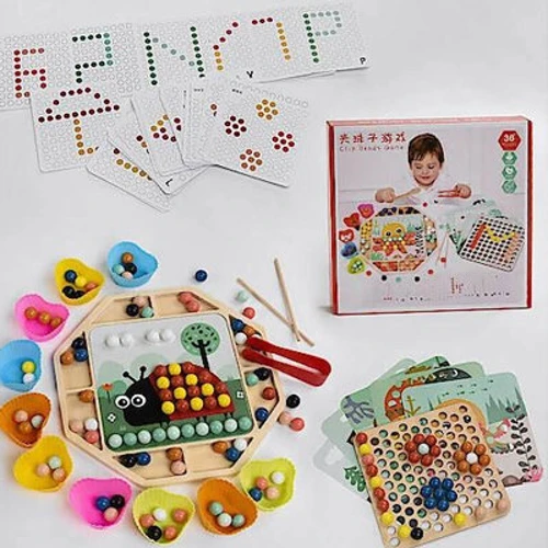 Деревянная игра Mic Круглая мозаика (C49365)