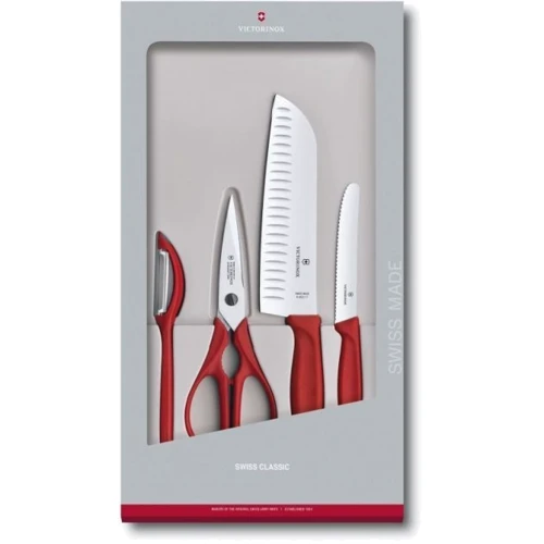 Набір кухонних ножів Victorinox SwissClassic Kitchen Set 4 пр. (6.7131.4G)