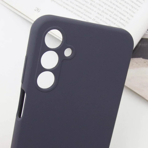 Чехол для телефонов Lakshmi Premium Silicone Case with Logo Full Camera Dark Gray for Samsung A256 Galaxy A25 5G фото 6