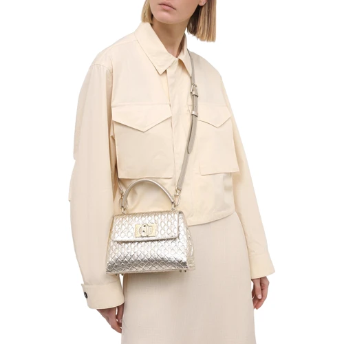 Жіноча сумка-сетчел Furla 1927 Mini Top Handle платинова (WB00109A.0263H8000): Стать жіночий