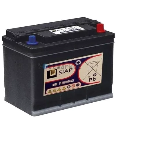 Акумулятор SIAP 6 GEL 76 (GEL, 12В, 87 Ач)