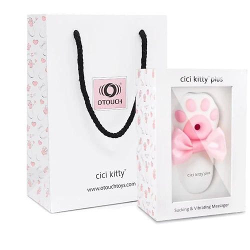 Вакуумный клиторальный стимулятор Otouch CiCi Kitty Plus с вибрацией