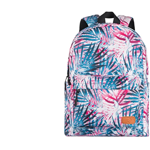 Сумка для ноутбуков 2E Bags&Cases 13" TeensPack Palms Backpack Pink (2E-BPT6114PK): Тип сумки рюкзак